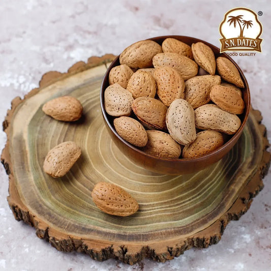 SN Dates Almond Shell Premium Fresh Dry Fruit