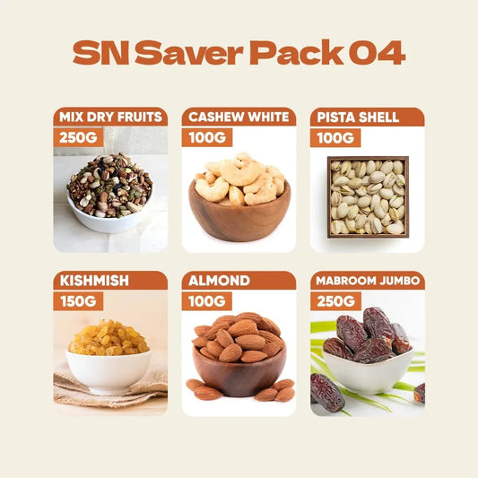 SN Saver Pack 4 Premium Dry Fruits Mix