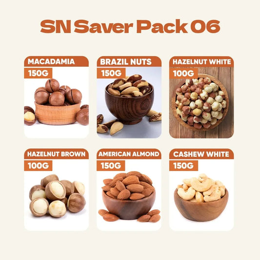 SN Saver Pack 6 Premium Mixed Nuts & Dates
