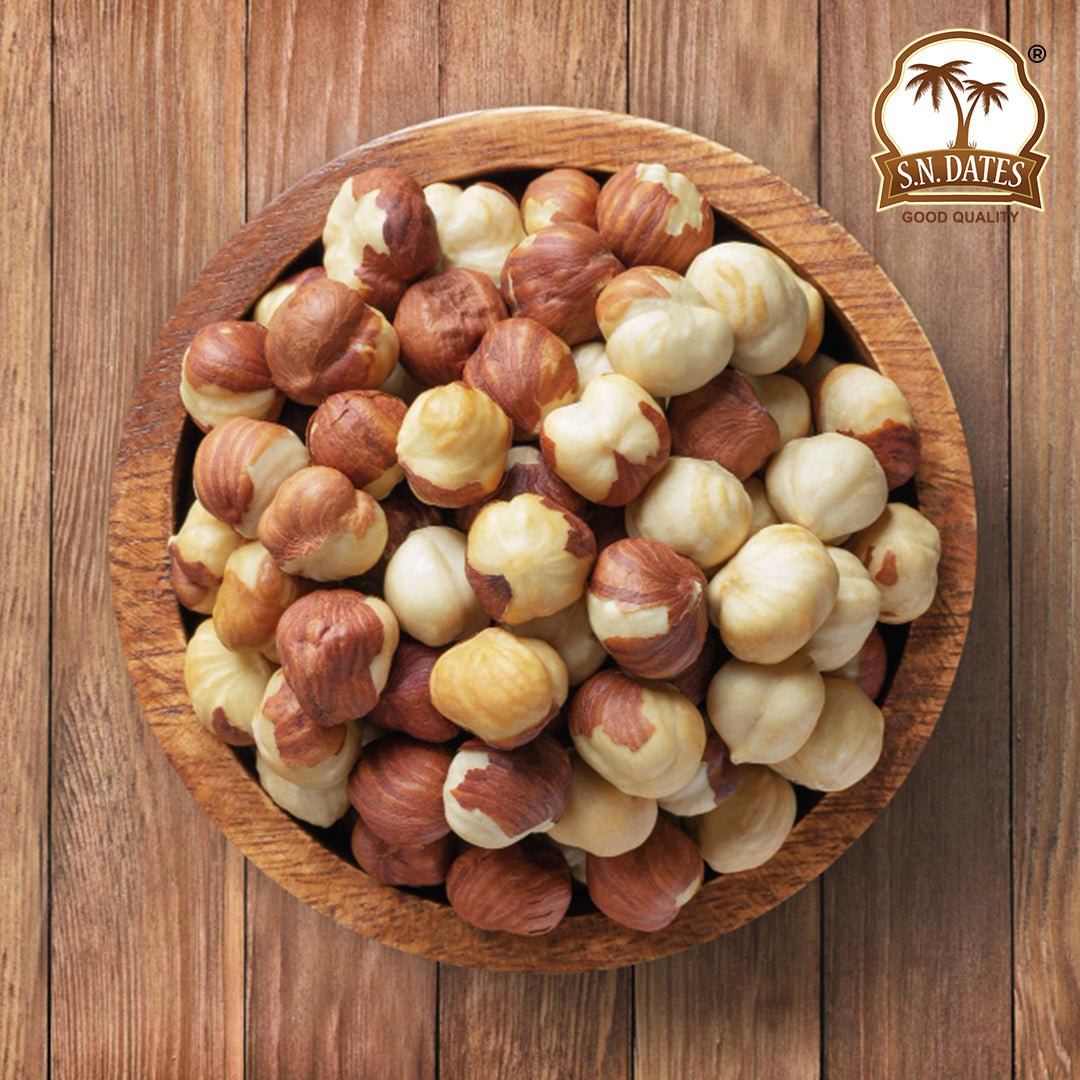 SN Dates Premium White Hazel Nuts in Pack
