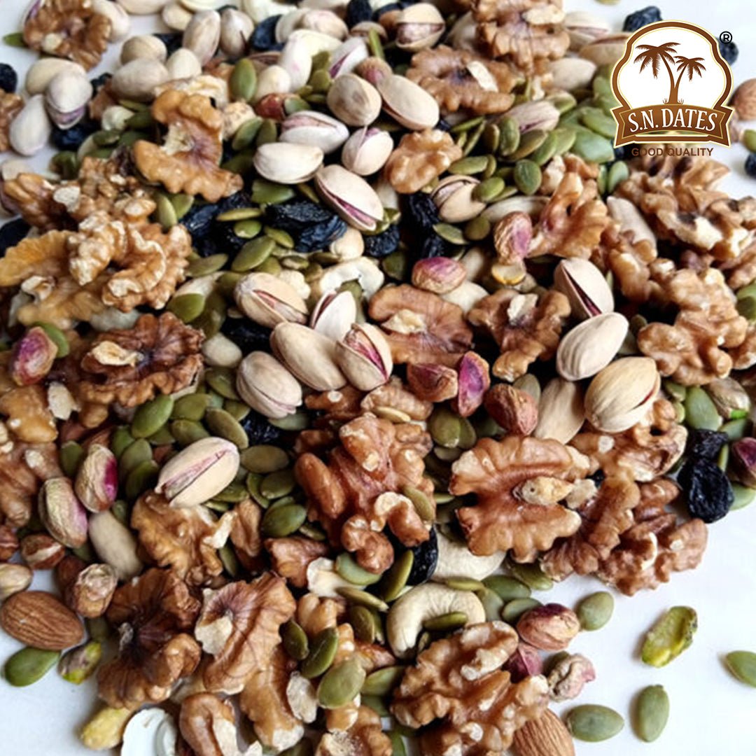 Fresh Handpicked Mixed Nuts and Dry Fruits from SN Dates