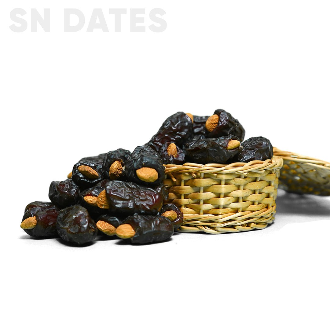 Fresh Qalmi Almonds handpicked by SN Dates
