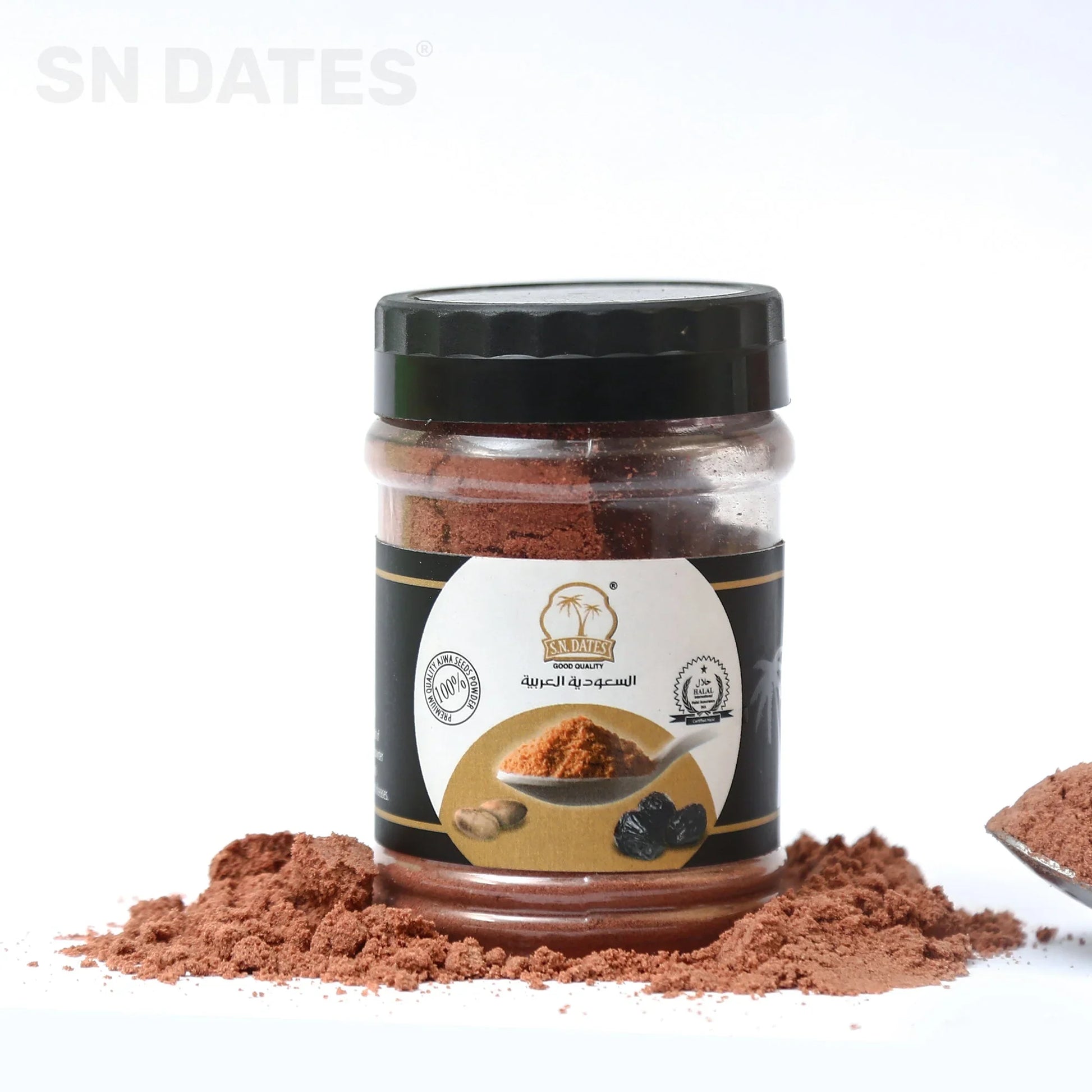 SN Dates – Premium Safoof Ajwa Seed Powder