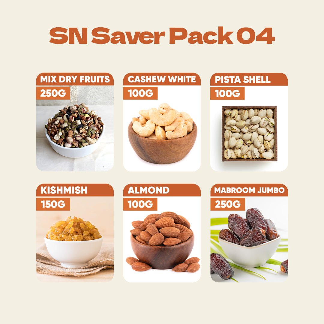 SN Saver Pack 4 Premium Dry Fruits Mix